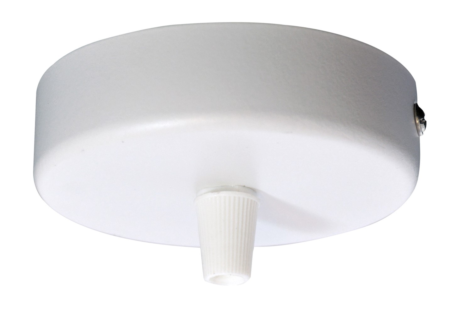 Pavillon cache fil blanc diamètre 90mm - TIBELEC