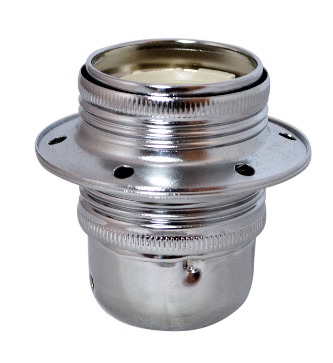 Douille E27 chromé haute température - TIBELEC