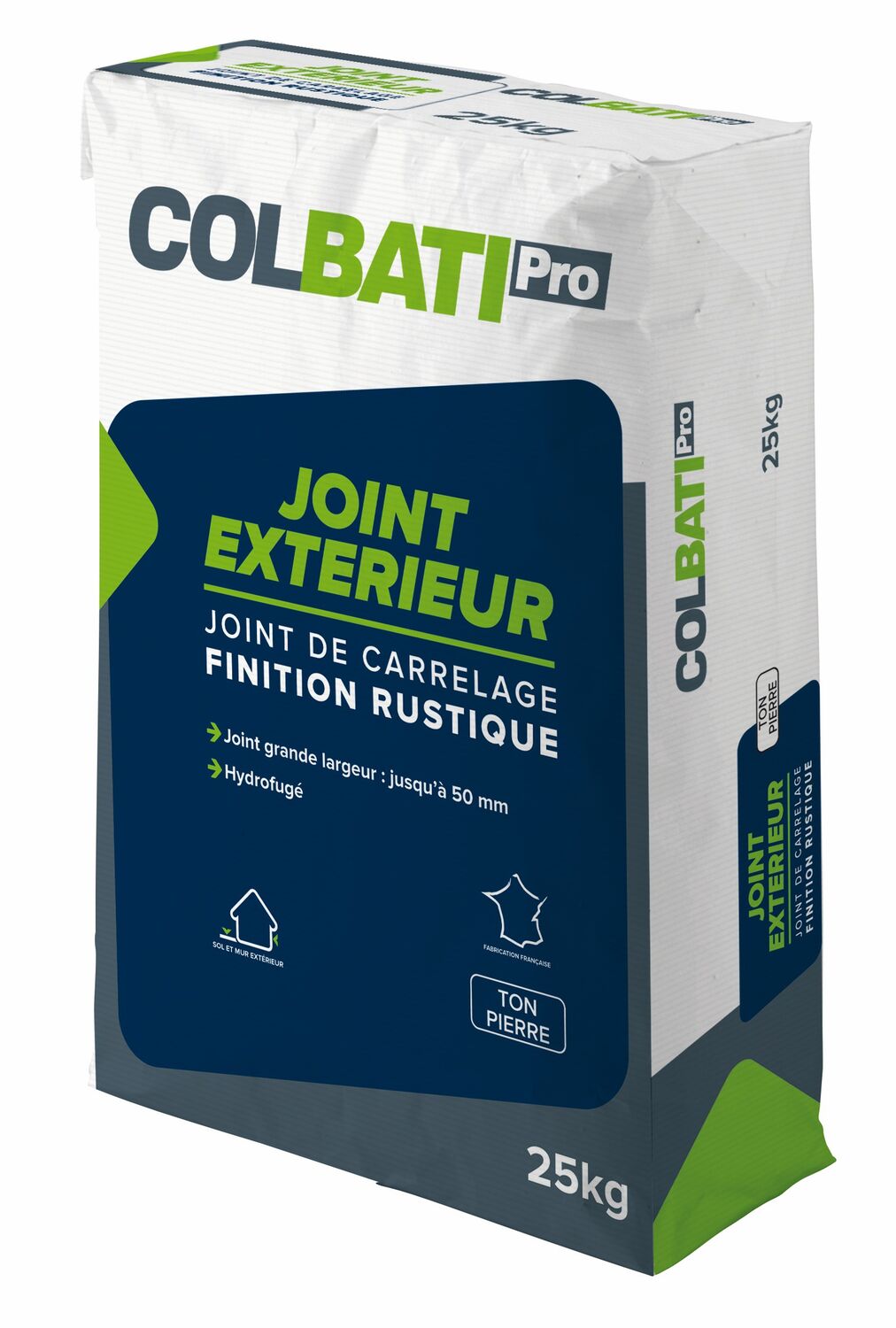 Joint de carrelage extérieur ton pierre 25 kg - COLBATI PRO