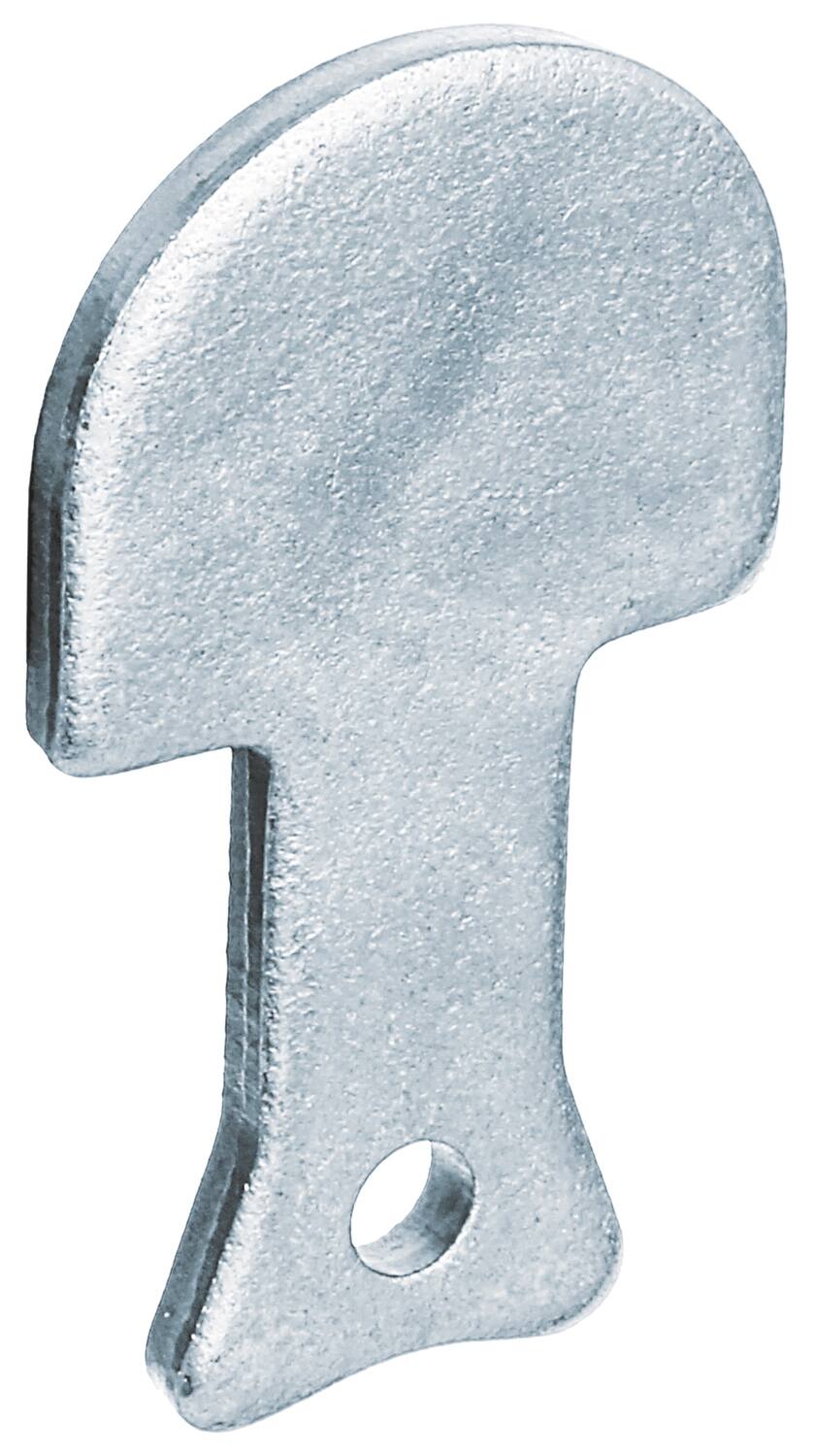 Butée de volet Droit Ø6mm 2,8x3,5cm - ALBERTS