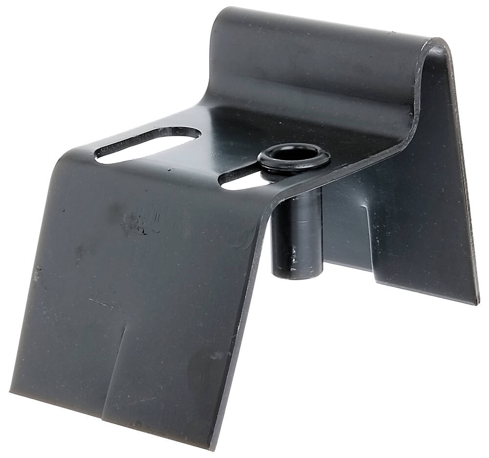 Butée d'arrêt + oblongs Ø17mm 12x10cm noir - ALBERTS