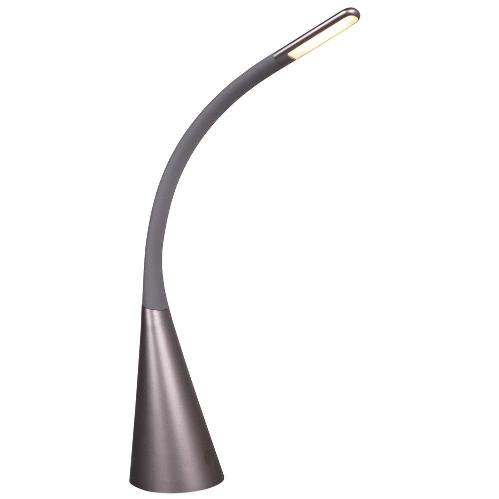 Lampe de bureau LED Flex 4W 360lm Gris - INVENTIV
