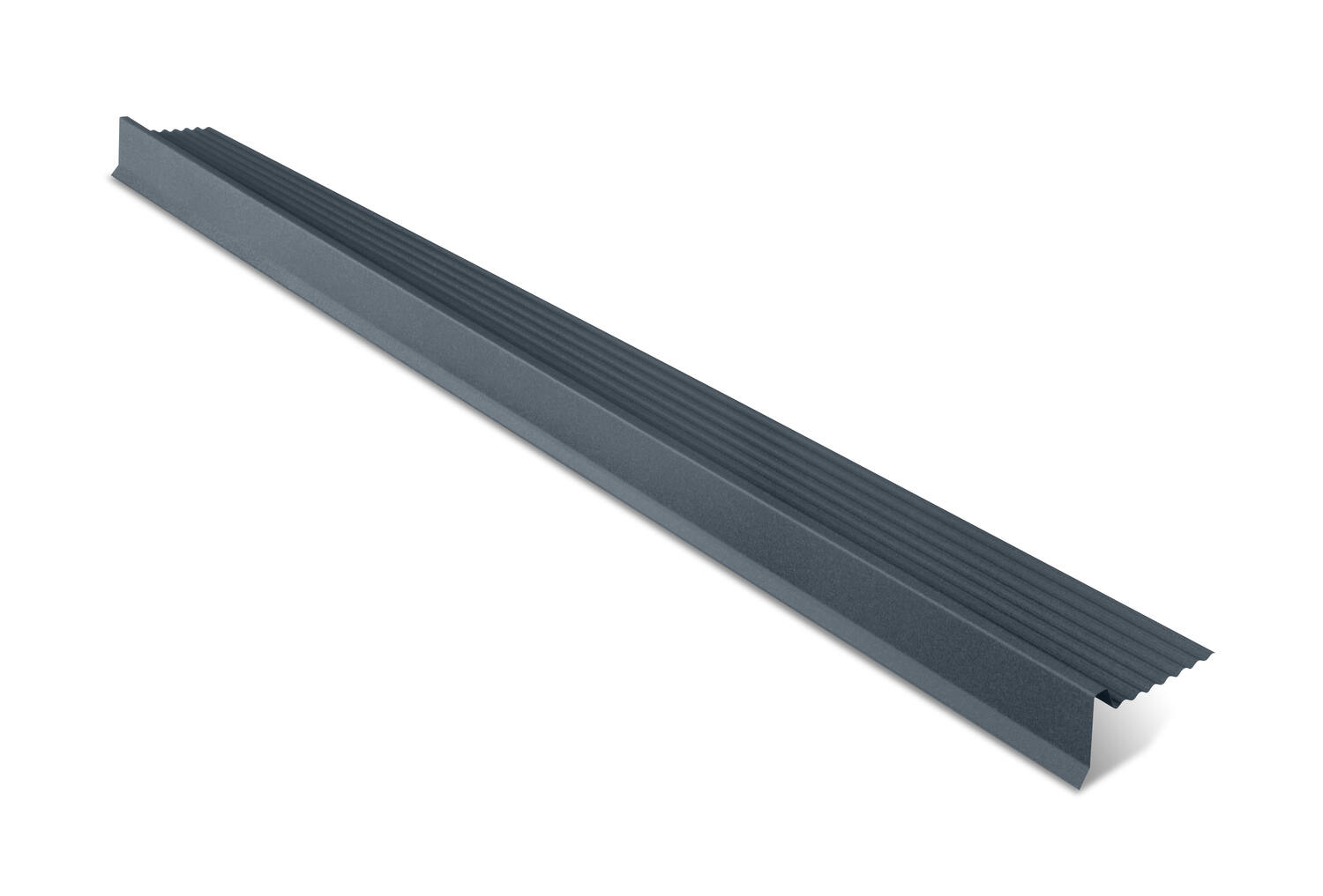 Tuile de rive Acier R Deep Anthracite mat 120cm