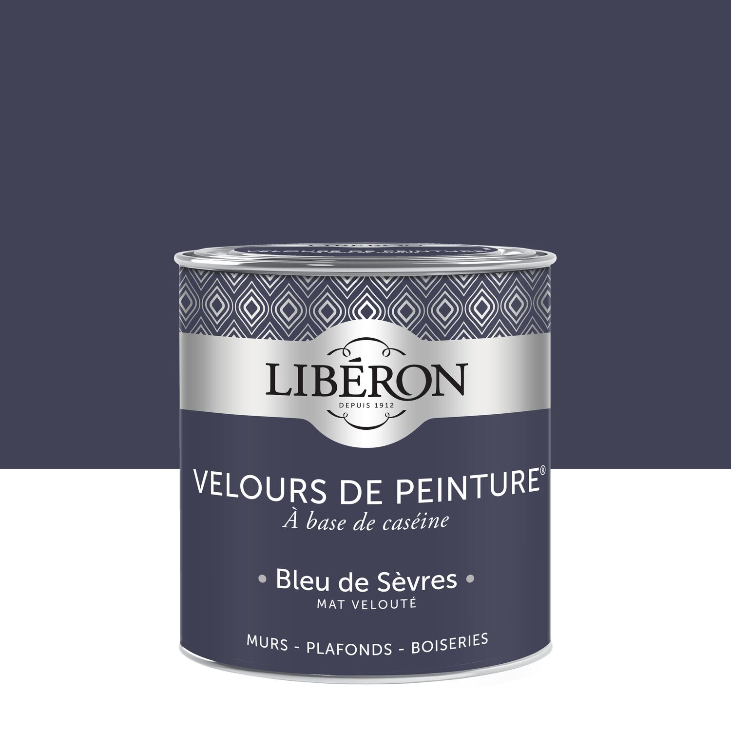 Peinture multisupport velours bleu de Sèvres 0,5L - LIBERON