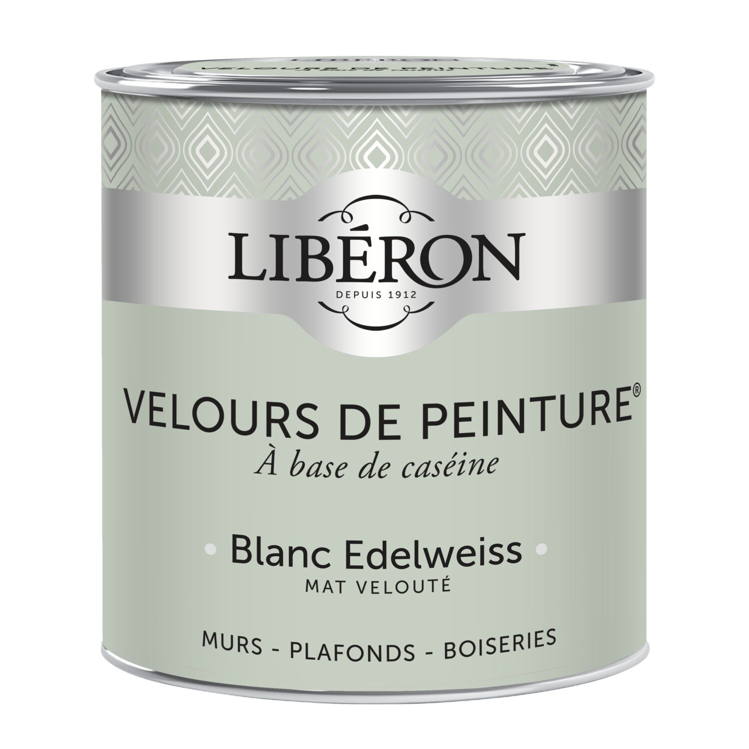 Peinture multisupport velours blanc edelweiss 0,5L - LIBERON