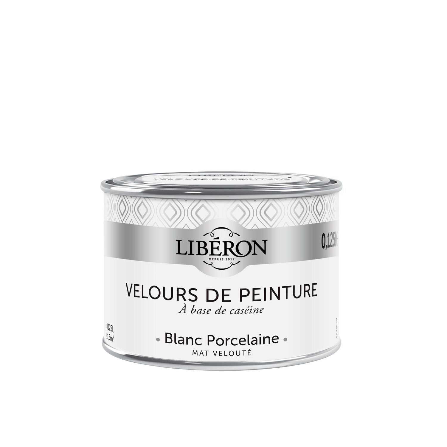 Peinture multisupport velours blanc porcelaine 125ml - LIBERON