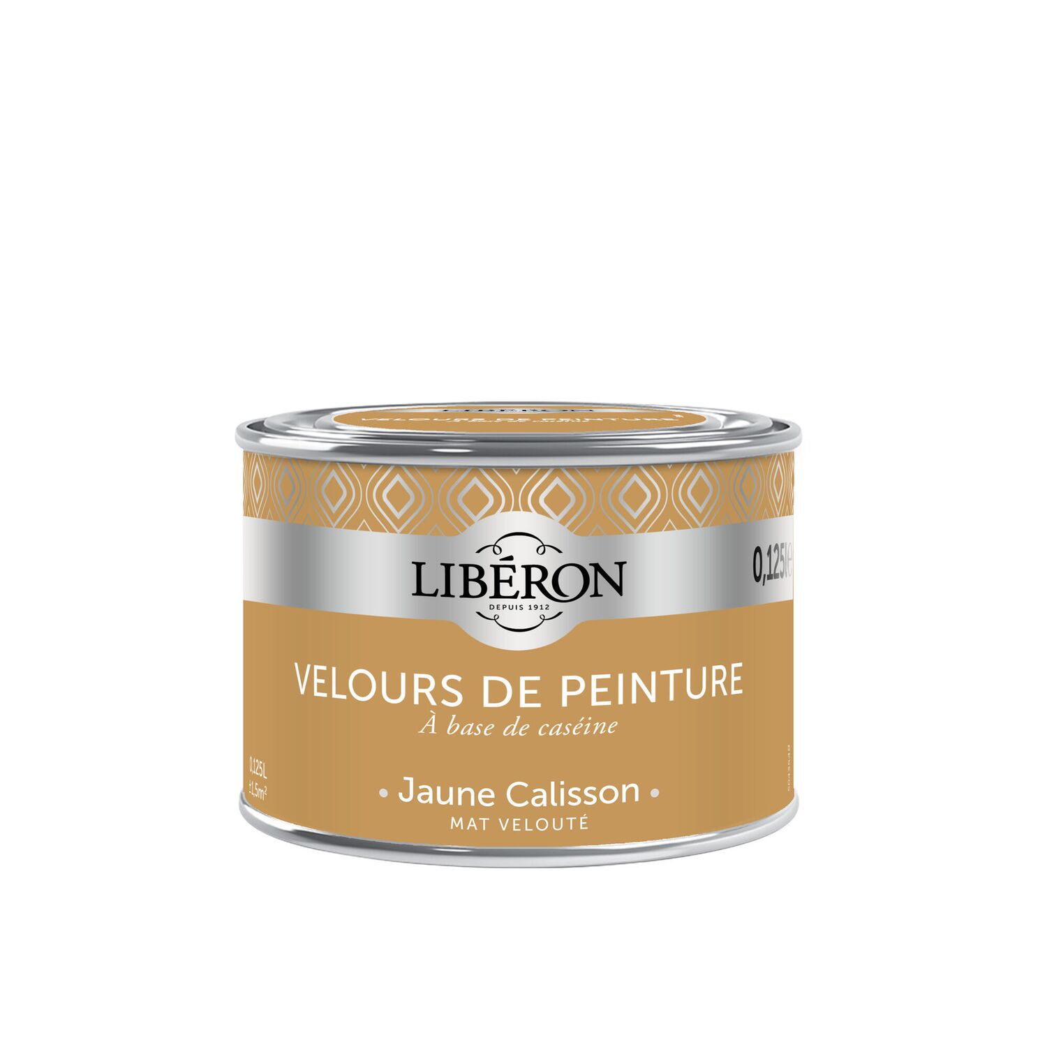 Peinture multisupport velours jaune calisson 125ml - LIBERON