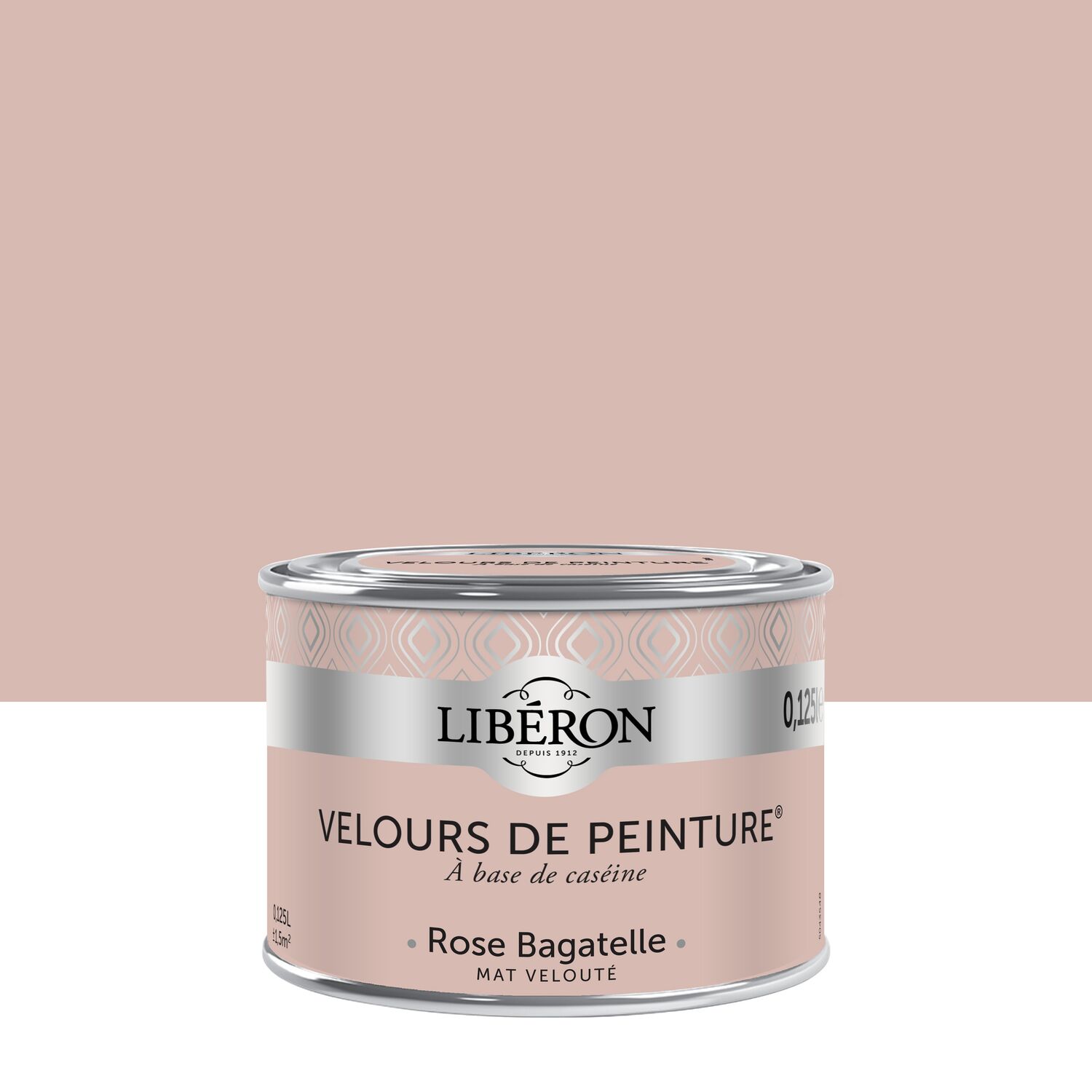 Peinture multisupport velours rose bagatelle 125ml - LIBERON