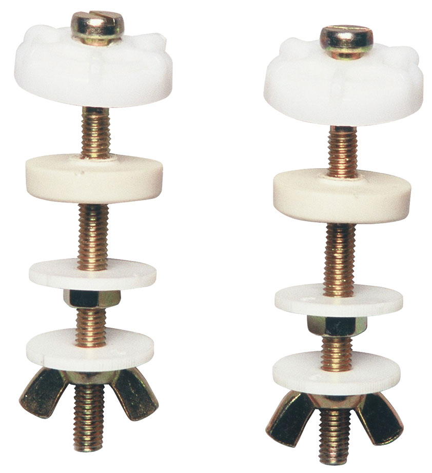 Jeu de vis de fixation cuvette / réservoir - INVENTIV