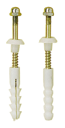 Jeu de vis de fixation cuvette / sol - INVENTIV