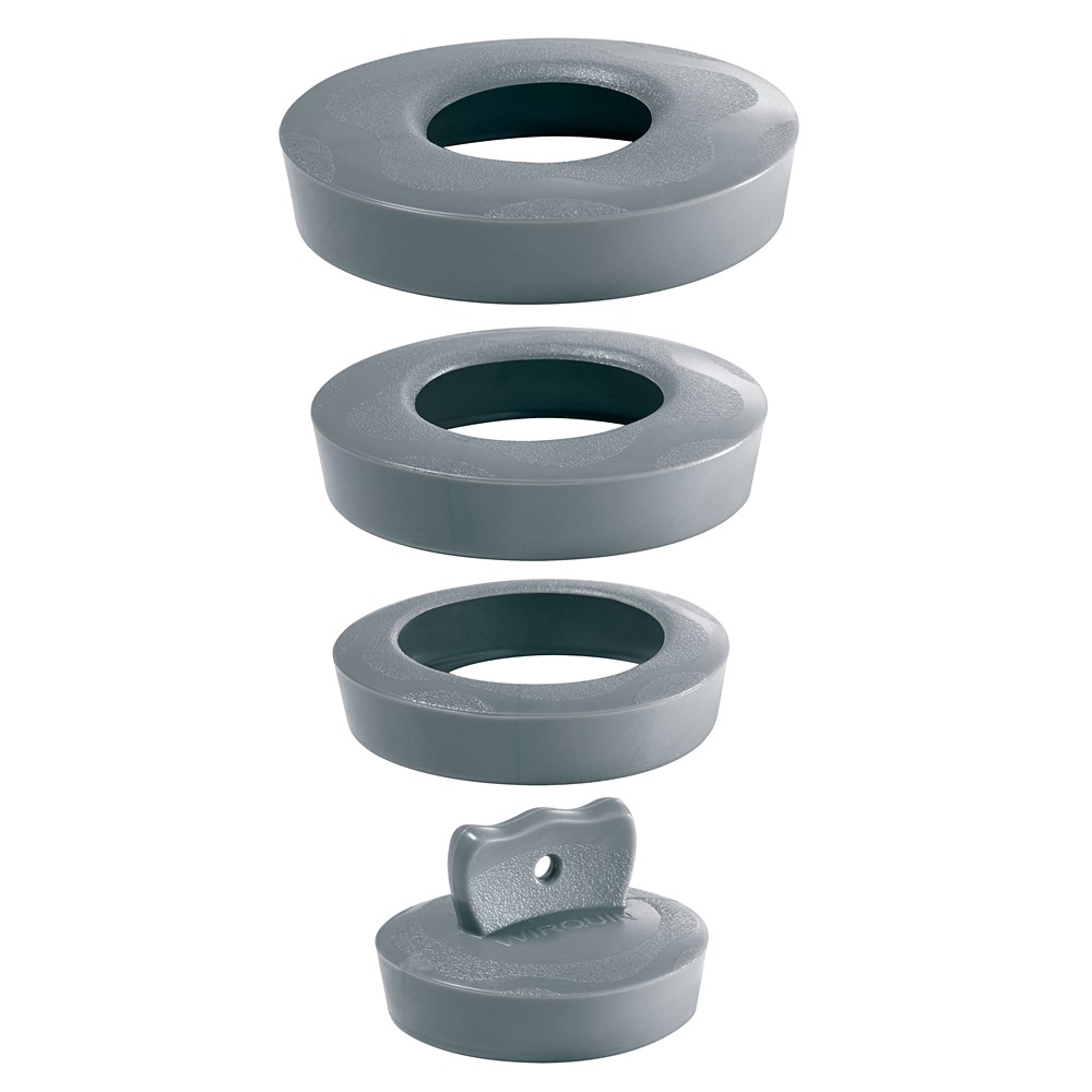 Bouchon universel gris multidiamètre - INVENTIV