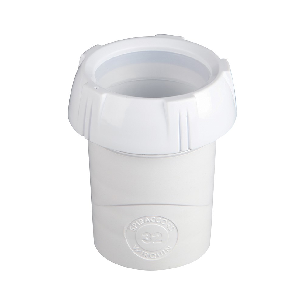 Embout plastique Ø32mm à visser - INVENTIV