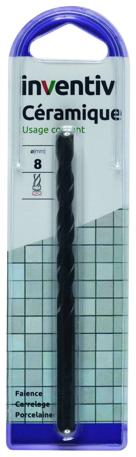 Foret céramique Ø8 mm - INVENTIV