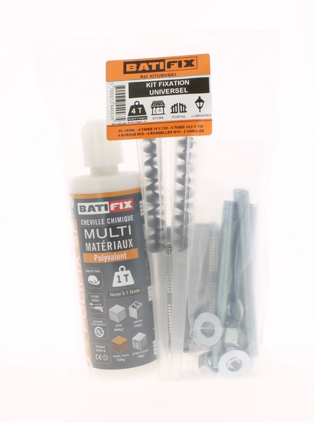 Kit universel polyester 165ml + accessoires - BATIFIX