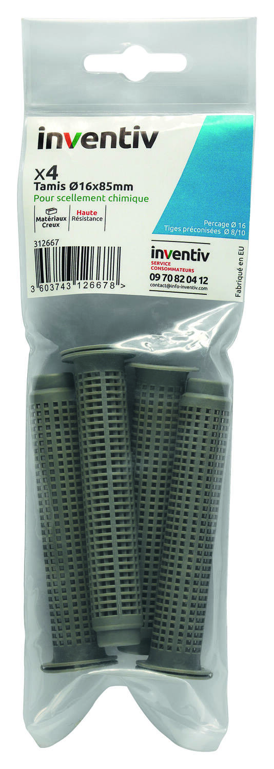 Tamis cone centreur ∅16x85 x4 - INVENTIV