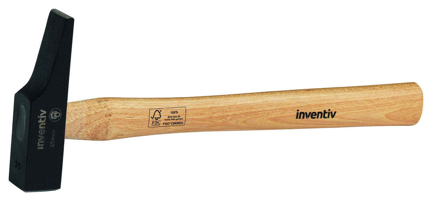 Marteau menuisier en bois 25 mm - INVENTIV