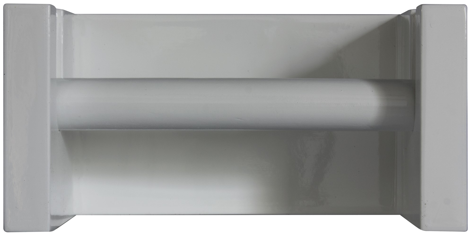 Porte-papier Toilette Rectangle Bois FSC Gris Clair  - INVENTIV