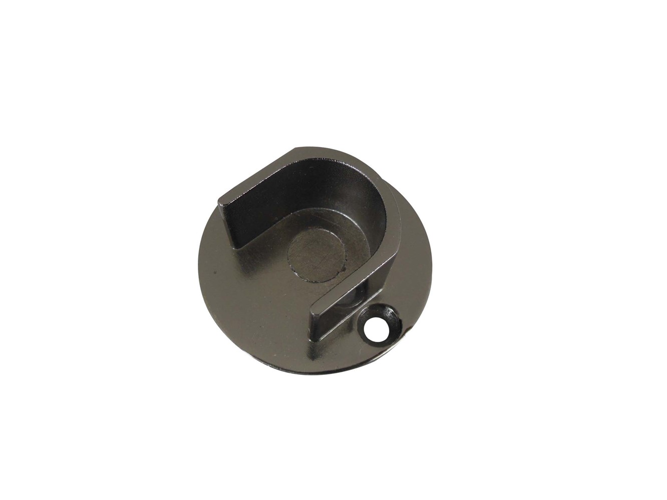 2 Supports Naissance Barre Rideaux Ø20mm Chromé Brossé - INVENTIV