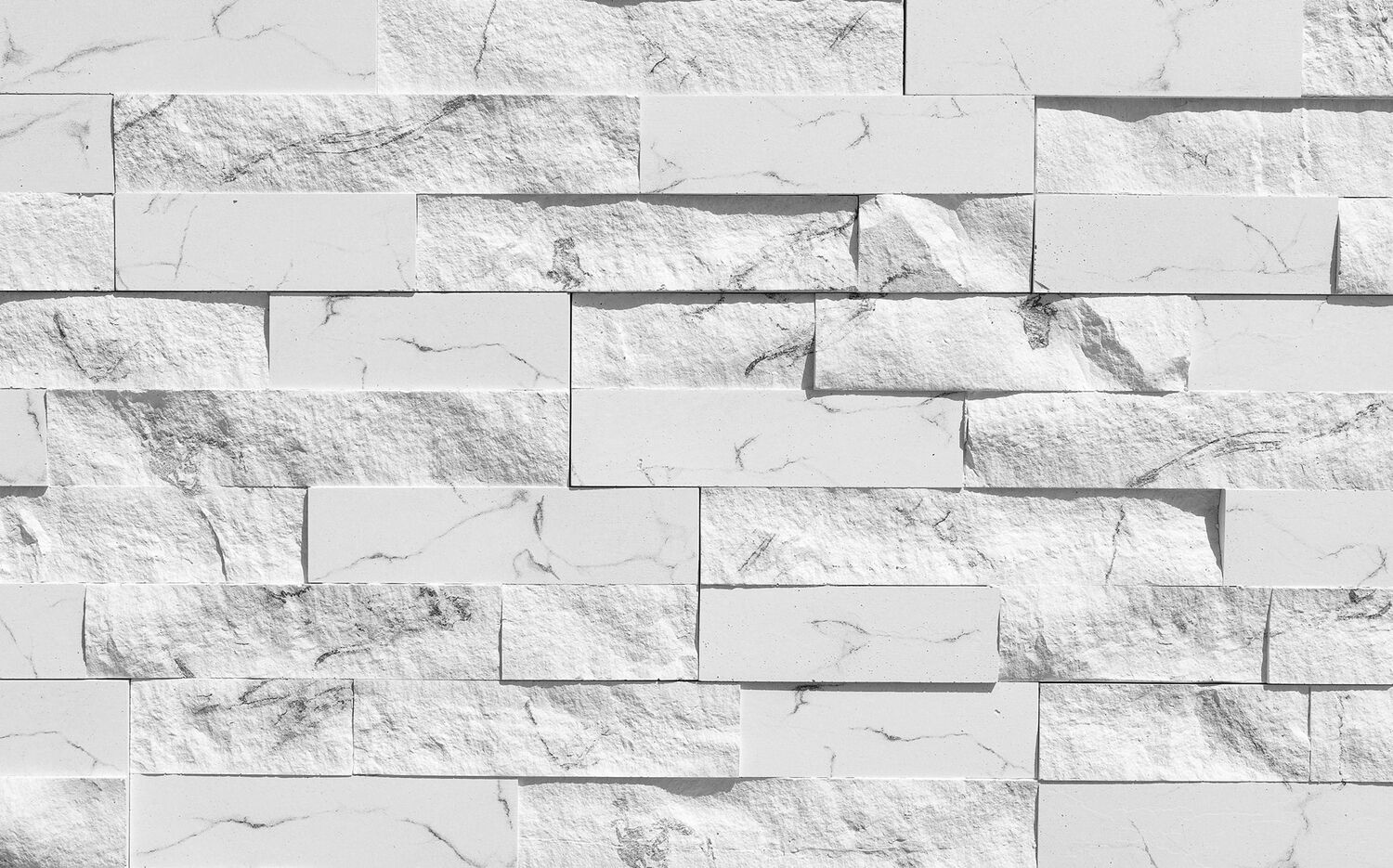 Plaquette Parement Signature Reno Blanc Marbré