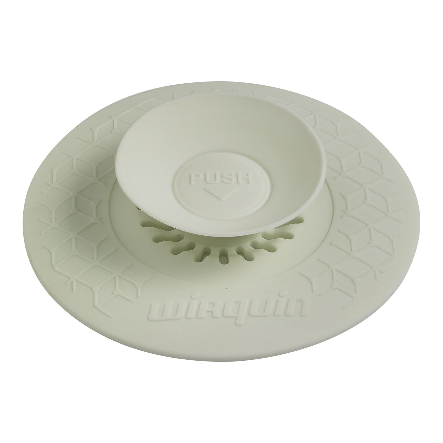 Bouchon silicone universel 2 en 1 Ø110 mm blanc - WIRQUIN