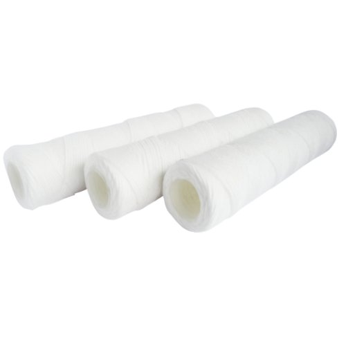 3 Cartouches Filtrantes Anti-Sédiments Bobinée 20µ - AQUAWATER