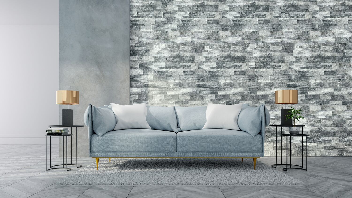 Plaquette de Parement Stackstone Grey 0,91m²