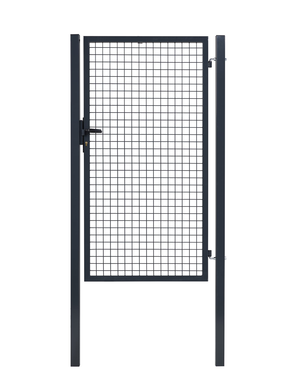 Portillon Eco Garden + Maille 50x50mm h1,75m l.1m Gris - DIRICKX