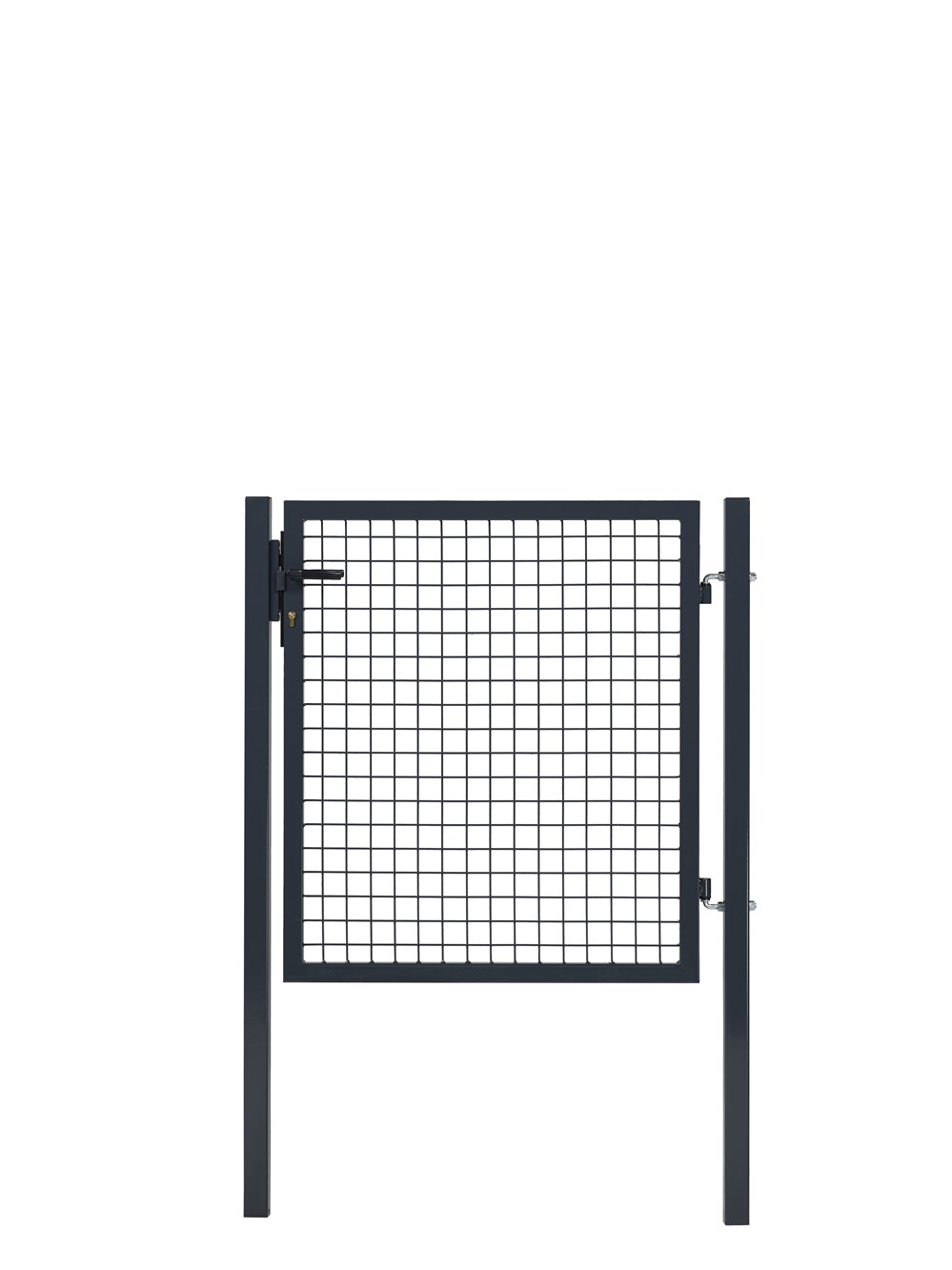 Portillon Eco Garden + Maille 50x50mm H.1m l.1m Gris - DIRICKX