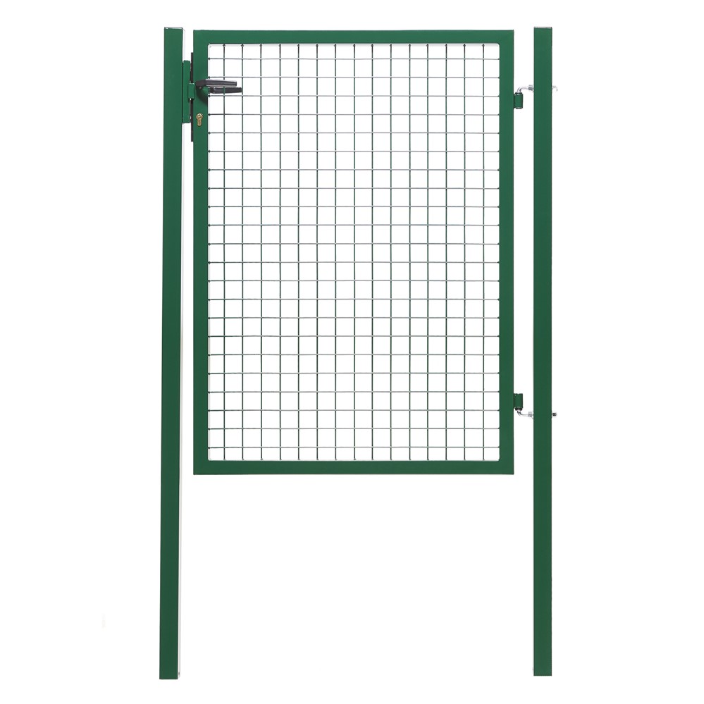 Portillon Eco Garden + Maille 50x50mm h1,25m l.1m Vert - DIRICKX