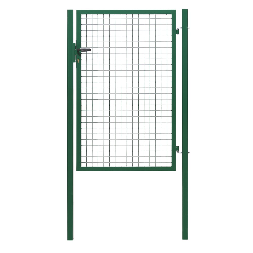 Portillon Eco Garden + Maille 50x50mm h1,50m l.1m Vert - DIRICKX