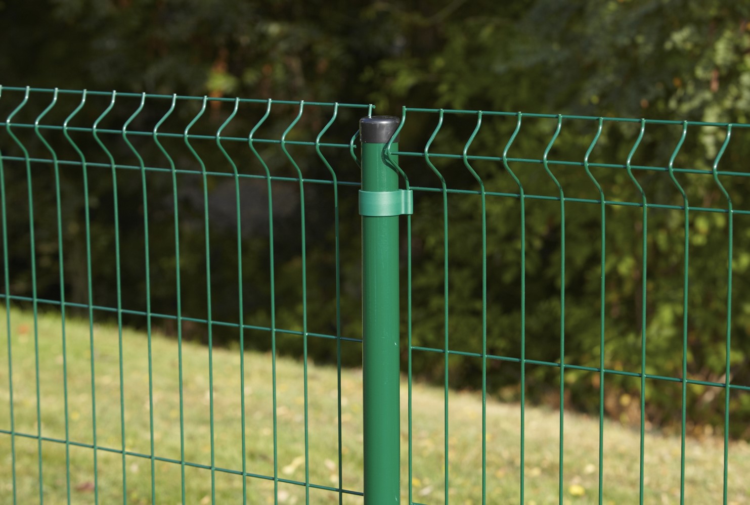 Poteau Rond Univers Vert 6005 Ø48mm h2,25m - DIRICKX