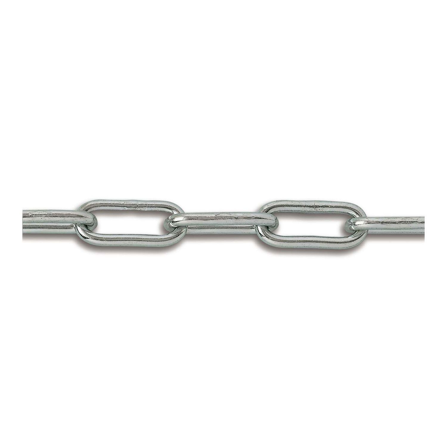 Chaîne droite soudée maille longue diamètre 6 mm - longueur 6 m