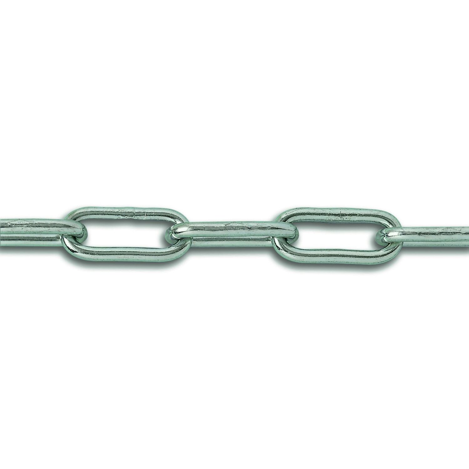 Chaîne droite soudée maille longue 2,5 m diamètre 2,5 mm
