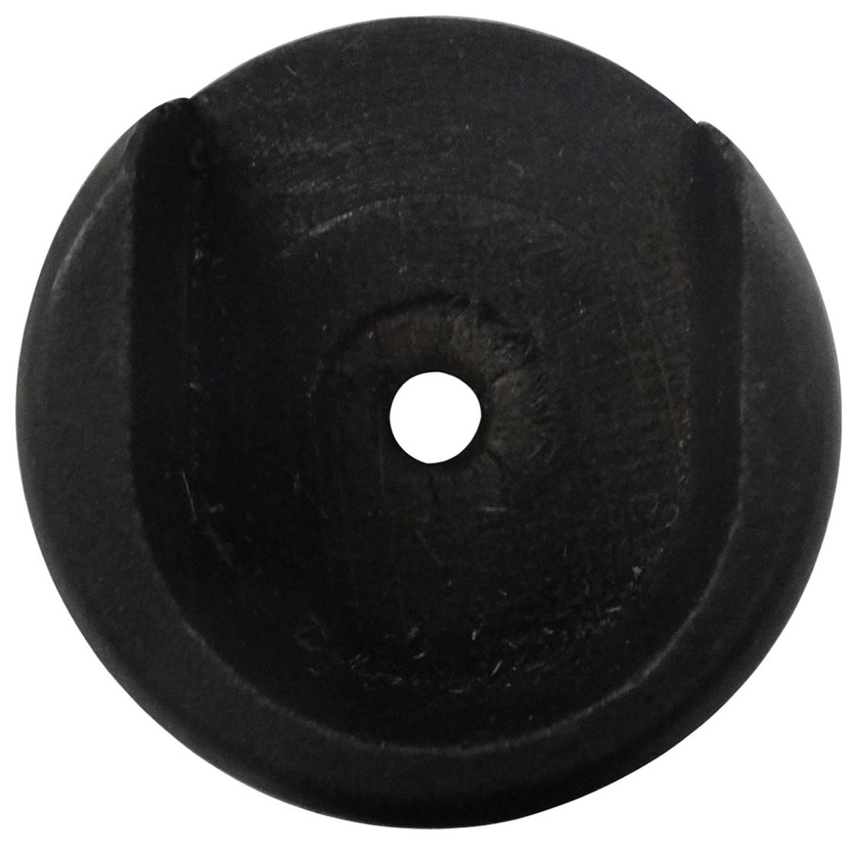 Lot de 2 naissances de barre à rideaux en bois Ø28 coloris noir mat - MOBOIS