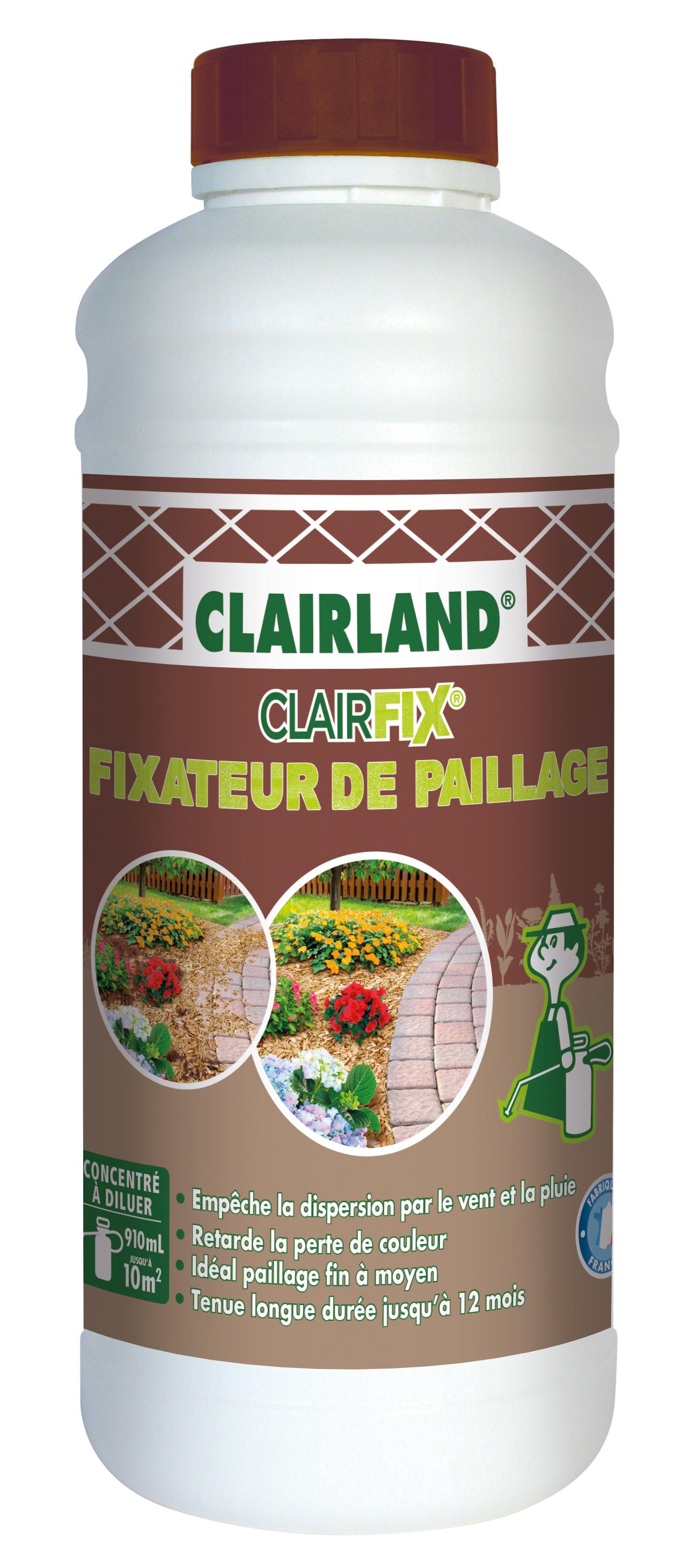 Fixateur de paillage concentré 910ml - CLAIRLAND