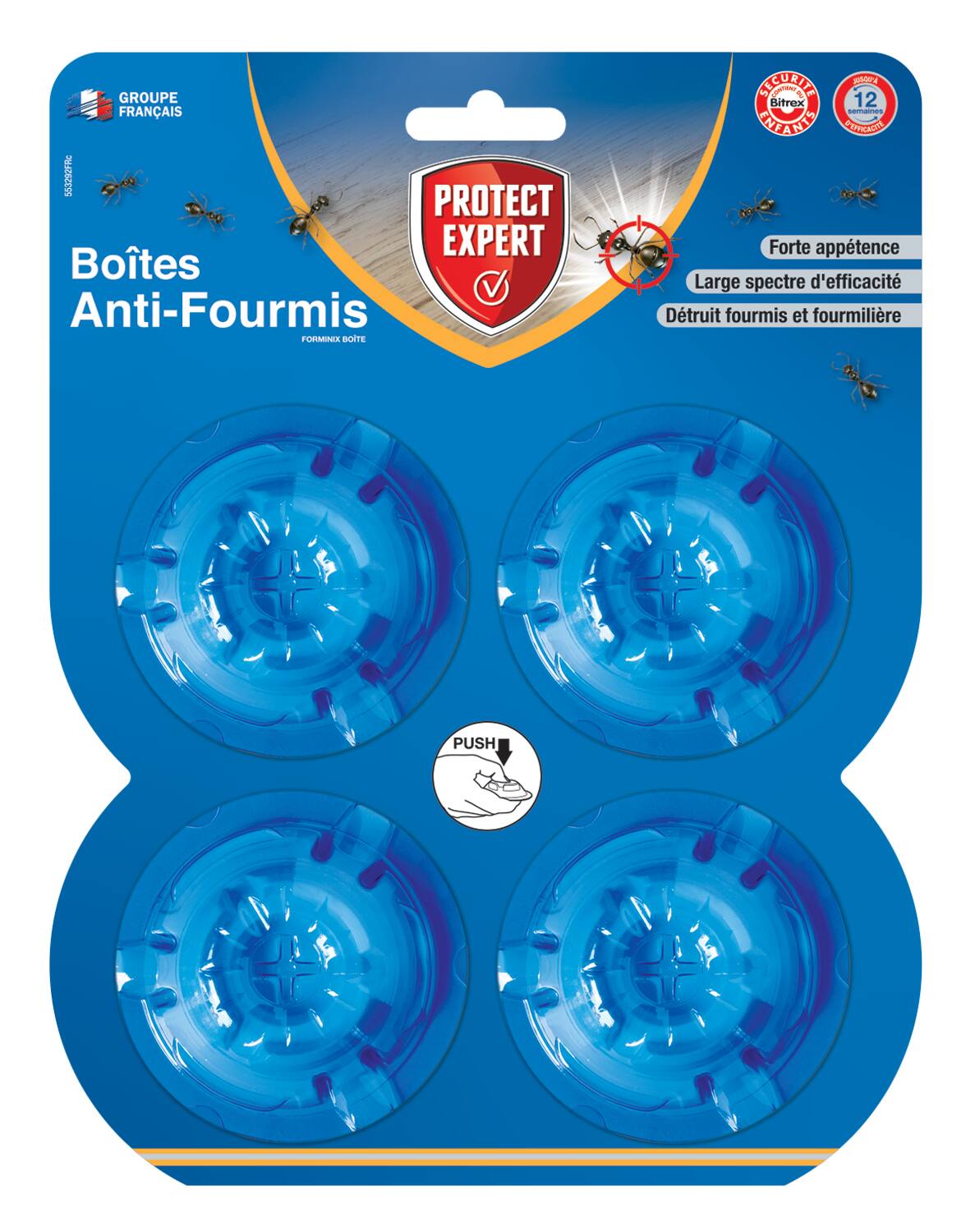 Anti-fourmis Forminix Boîte 4x2gr - PROTECT EXPERT