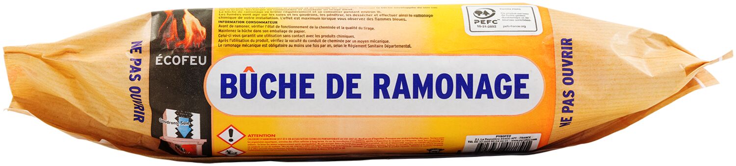 Bûche de ramonage 1er Prix