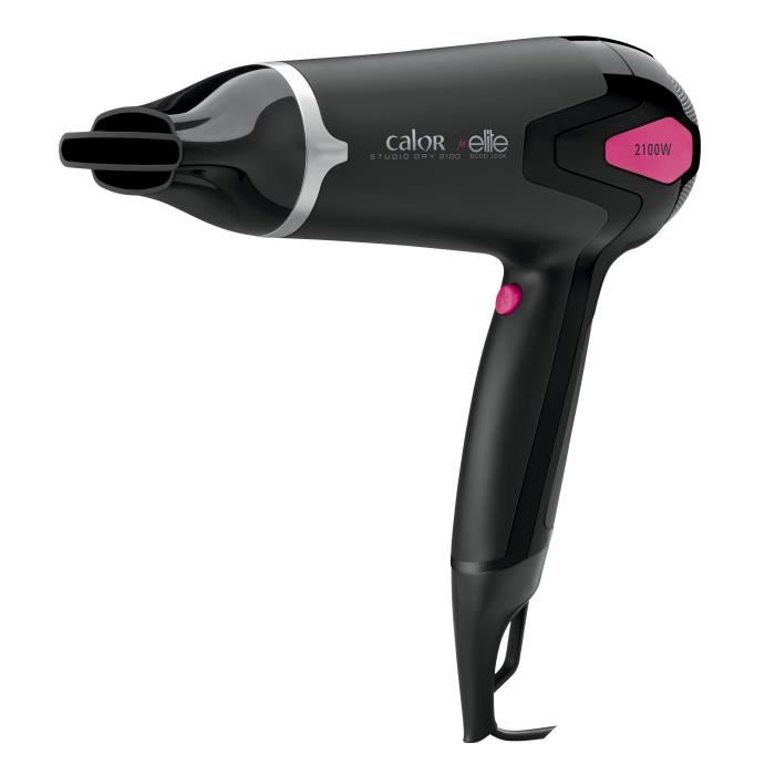 Sèche-cheveux compact 2100W noir - CALOR for Elite