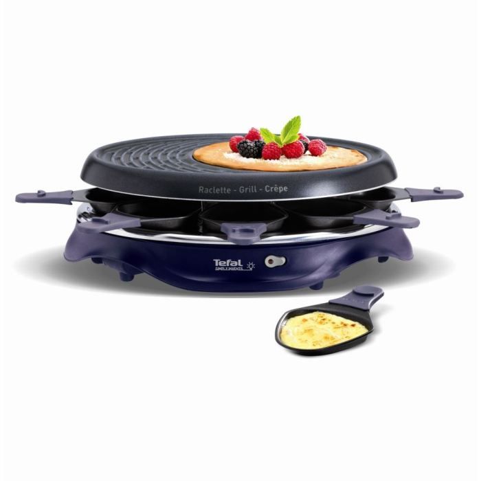 Appareil à raclette 8 personnes violet - TEFAL