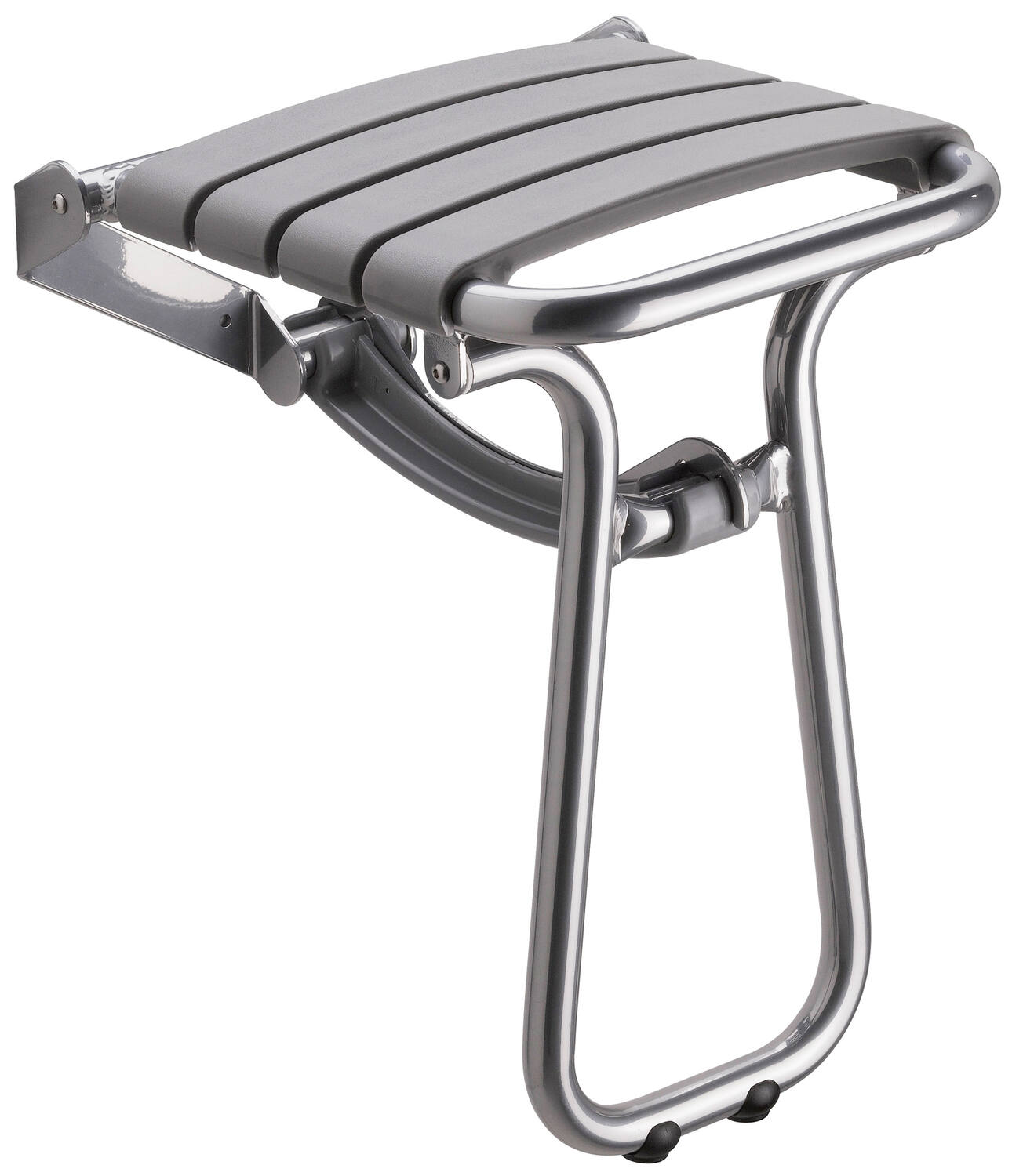 Siège de Douche Escamotable 38x35,5x50cm Gris