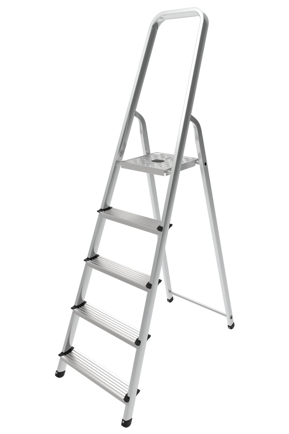 ESCABEAU ALUMINIUM EN131 - 5 MARCHES 2m98 - ECO