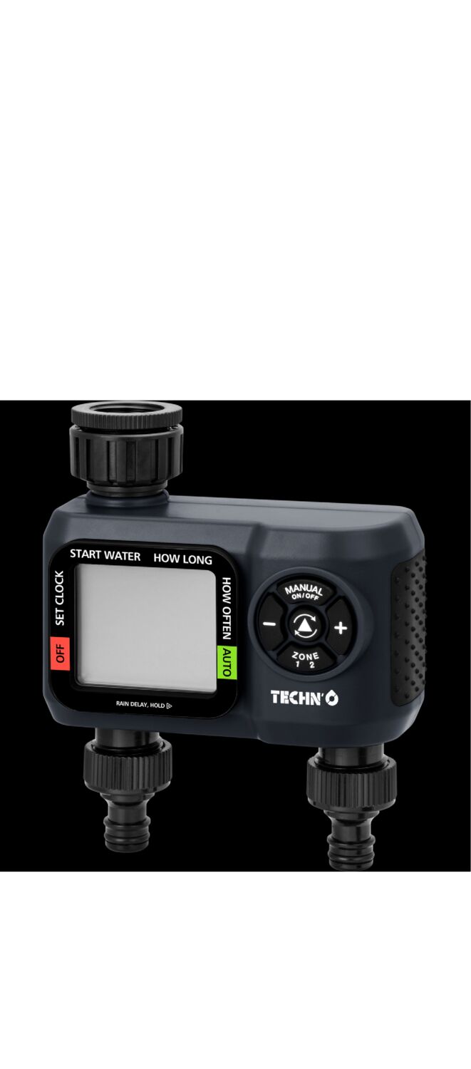 Programmateur nez de robinet 2 voies - TECHNO