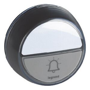 Kit carillon sonnette radio sans fil Confort à piles anthracite - LEGRAND