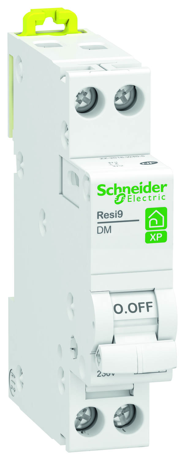 Disjoncteur peignable courbe C 1P+N 10A Resi9 XP - SCHNEIDER ELECTRIC