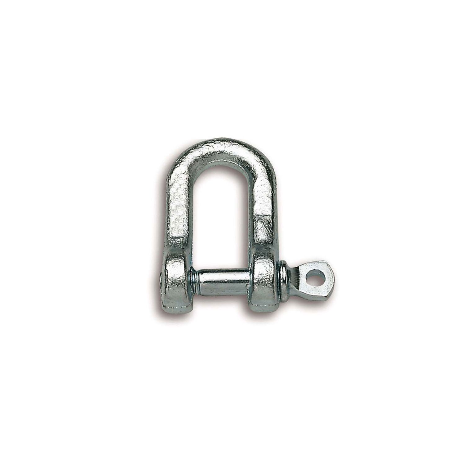 Maoeille droite piton à oeil acier zingué ø 5.5mm l.12,5mm