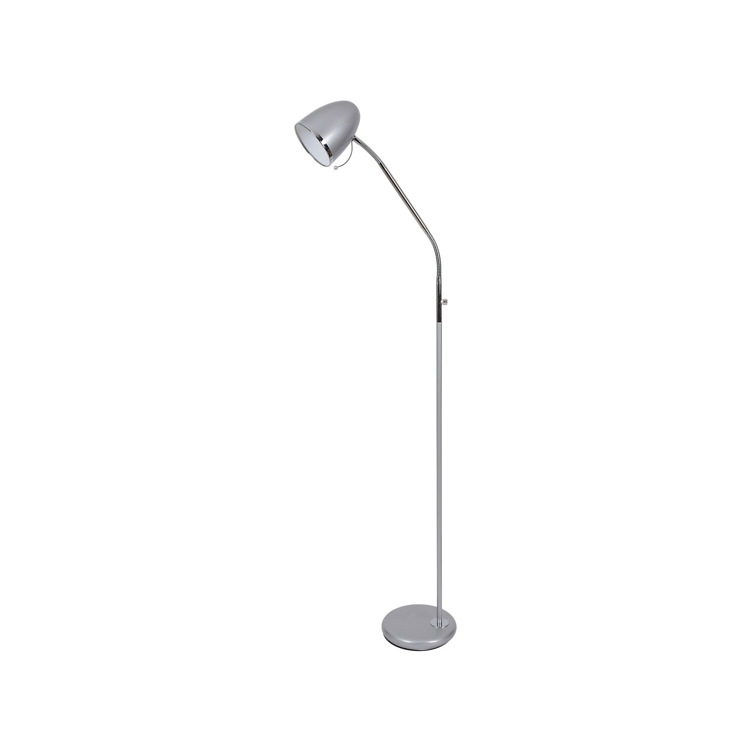 Lampadaire métal Arty silver ∅ 22 cm - COREP