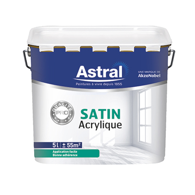 Peinture Acrylique Satin 5L - ASTRAL