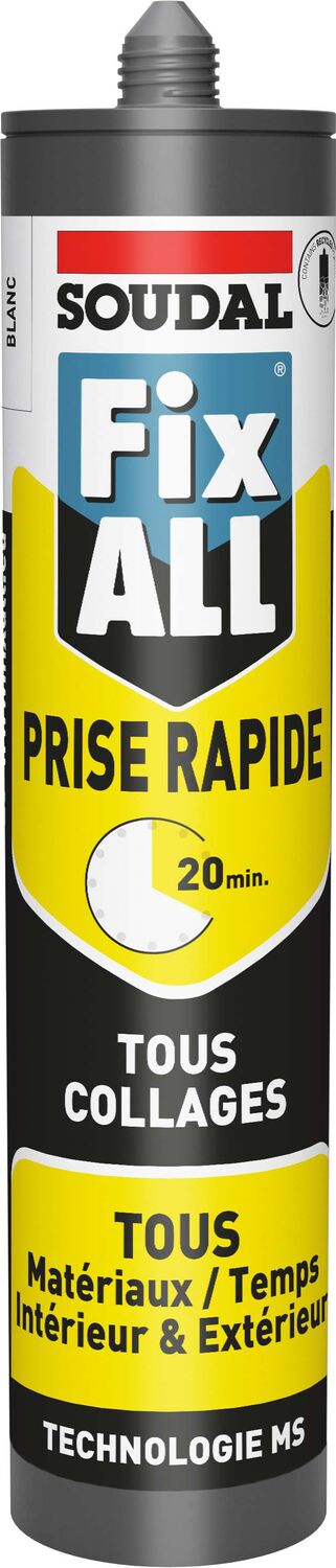 Mastic-colle Fix All charges lourdes 290 ml - SOUDAL