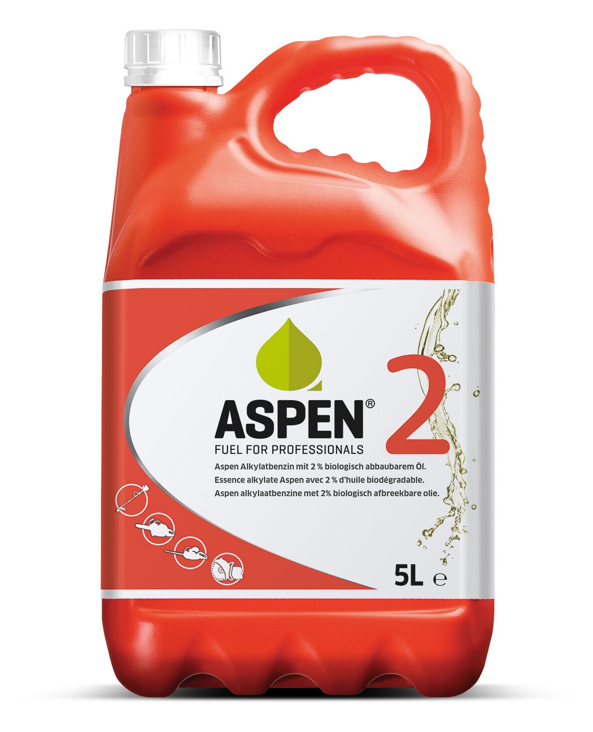 Essence moteur 2 temps 5L ASPEN