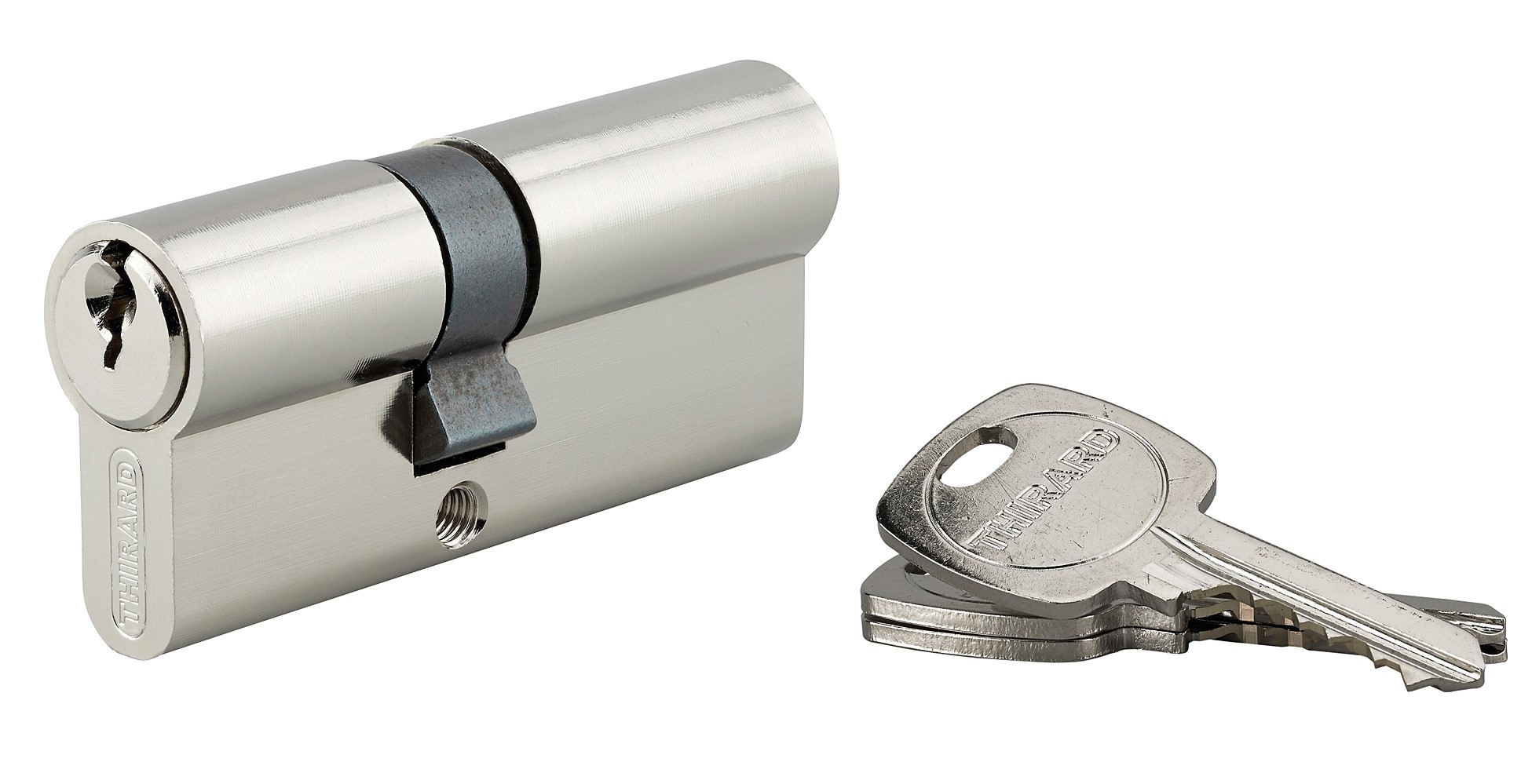 Cylindre profilé std nickelé 30x40mm